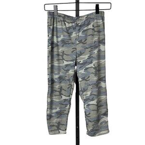 Cozy Rozy Camo Print Pajama Pants Green‎ S